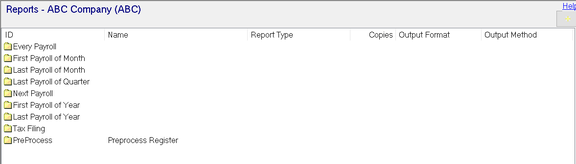 Date driven folders