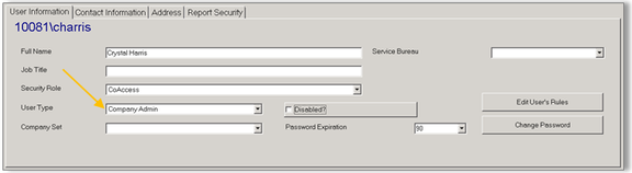 Edit Role tab with Client Role checkbox